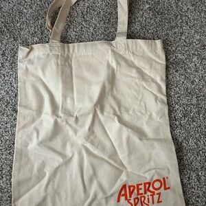 Aperol Spritz Cream Tote Bag